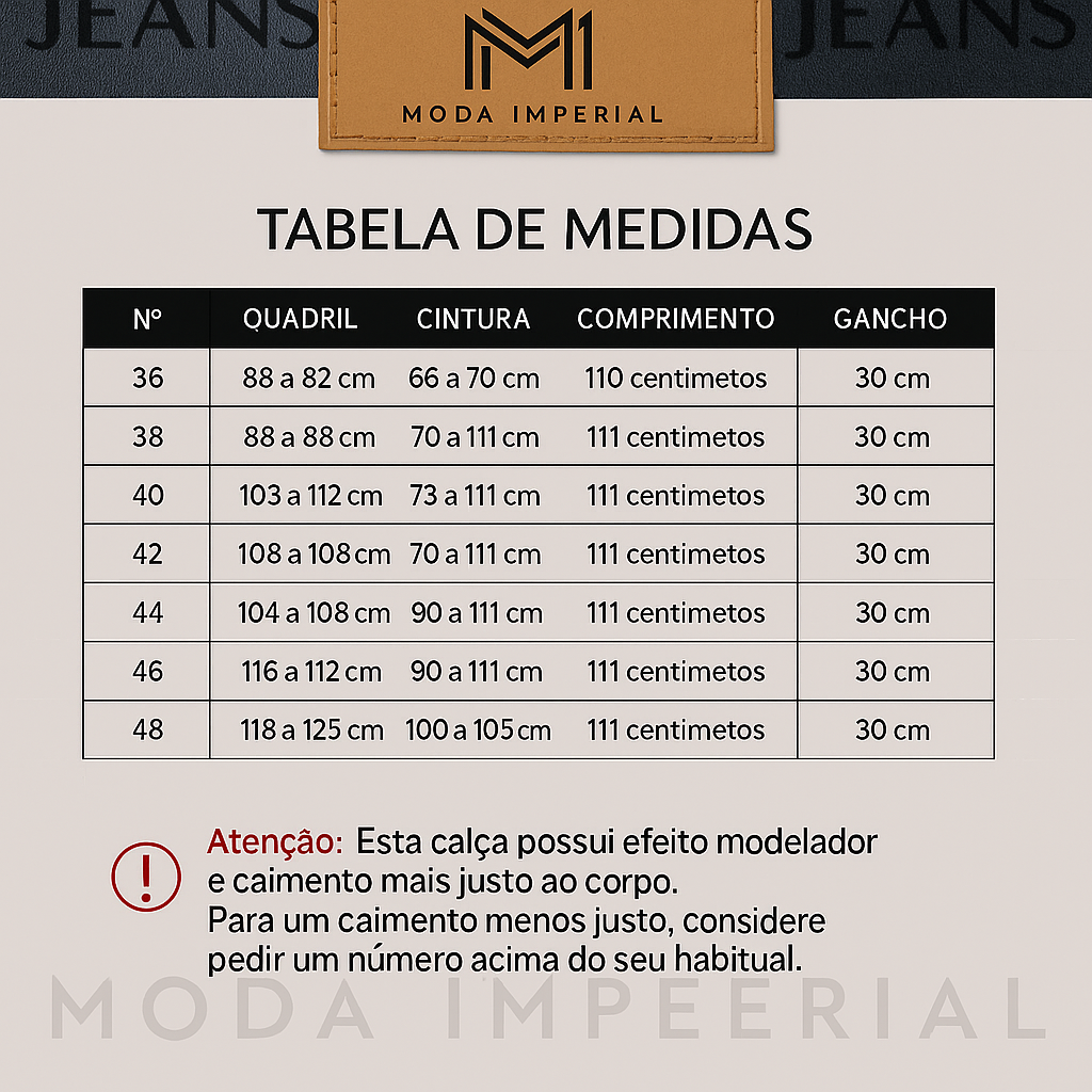 Calça Modeladora Skinny