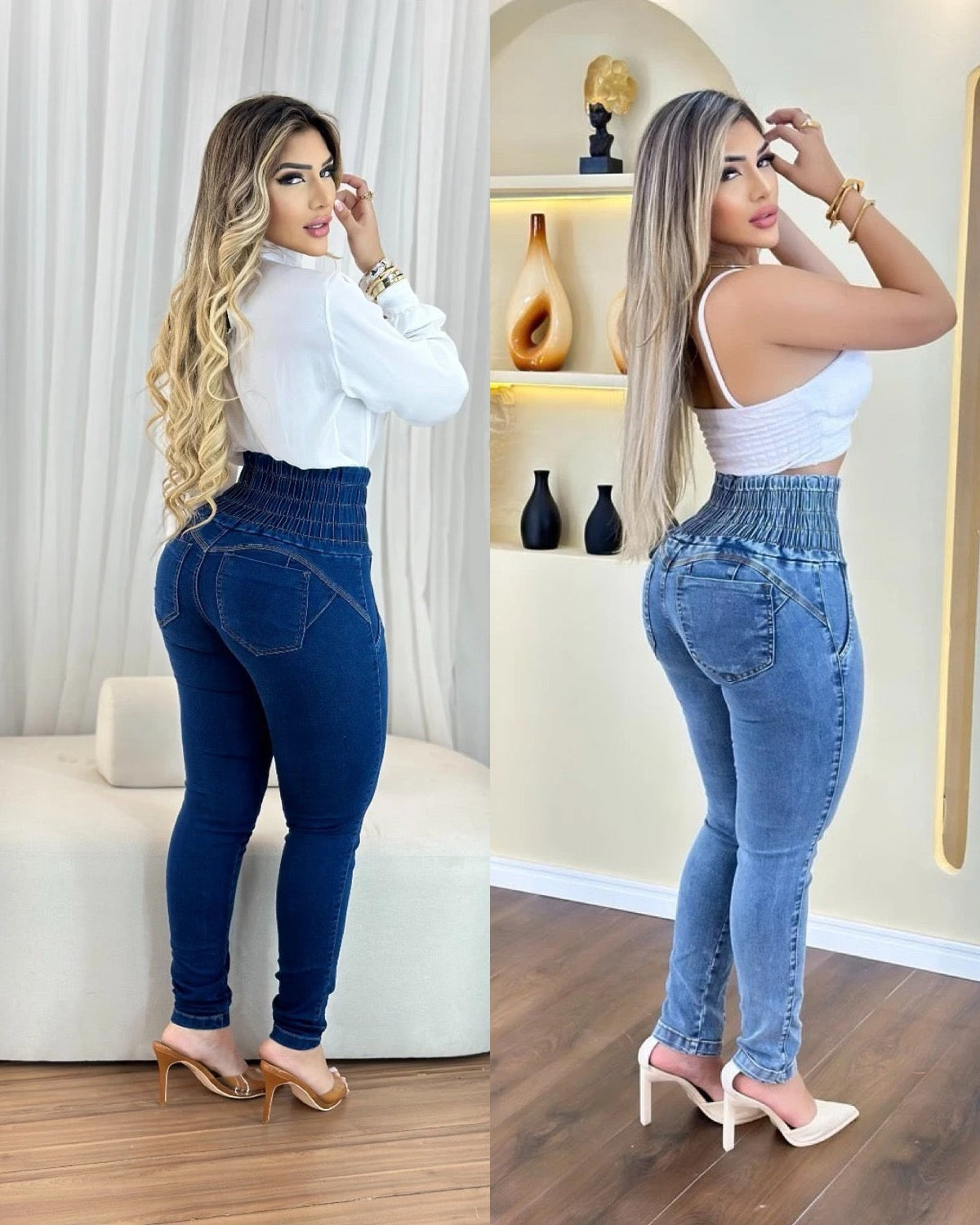 50% OFF - Calças Jeans Ultra Modeladoras PitBull 2025