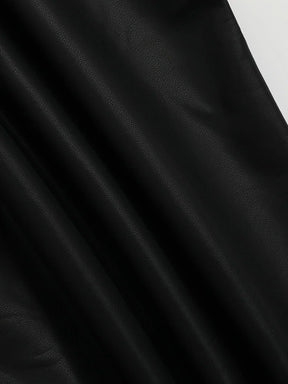 Legging em Couro PU Slim